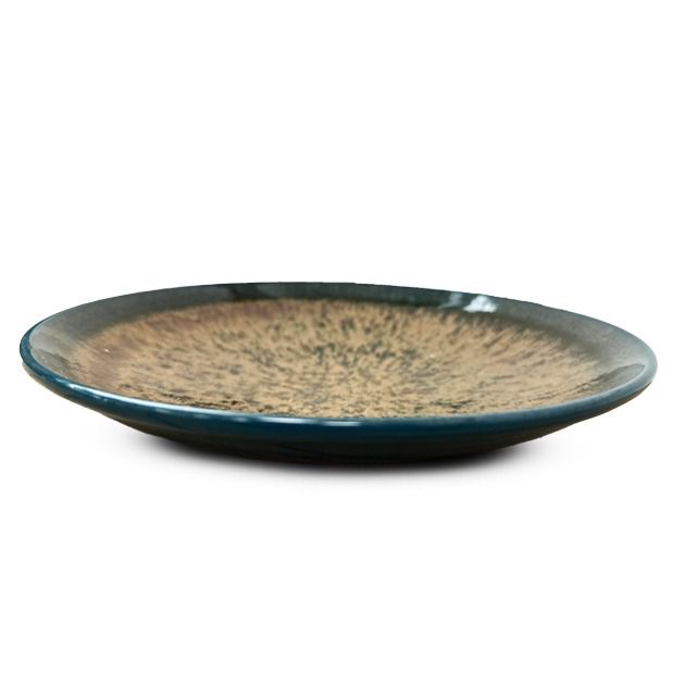 DEEP PLATE 25 CM Nero green