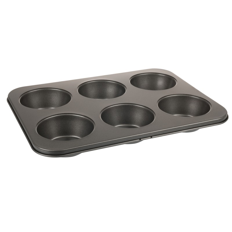 Muffin Pan - Stainless Steel (6 Cup)