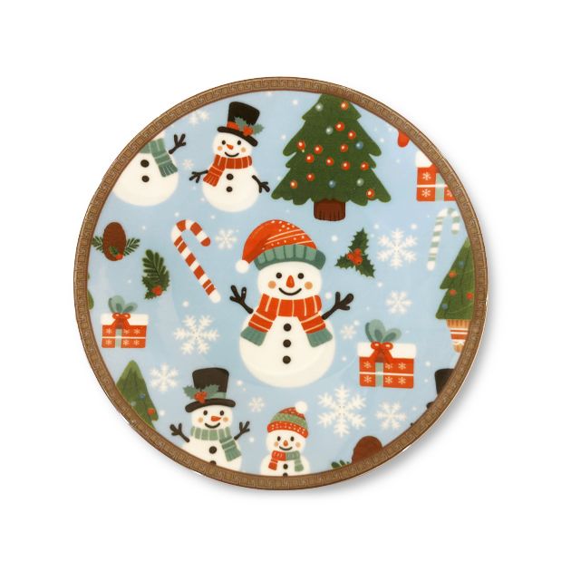 Christmas rounded plate 20 CM